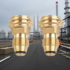 2PCS POL to QCC1 Propane Tank Adapter 100 lbs LP Tank Valve to Type-1 Fitting6u