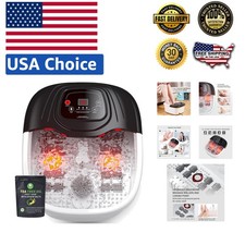 Epsom Salt Foot Spa Massager with Bubble Vibration   Ideal for Family Relaxation