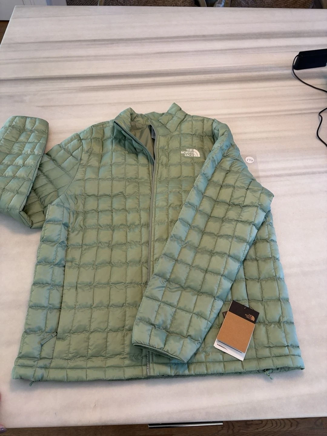 The North Face Mens Tnf Thrml Insltn Jkt XL Slate Moss image 1