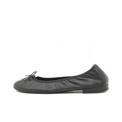 Tamaris Damen Ballerinas EU 39 Ballerina Schleife Schwarz Klassik