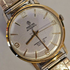 Bracelet De Montre Vintage Jaune Largeur 18 Mm - Neuf De Stock - Style Années 60