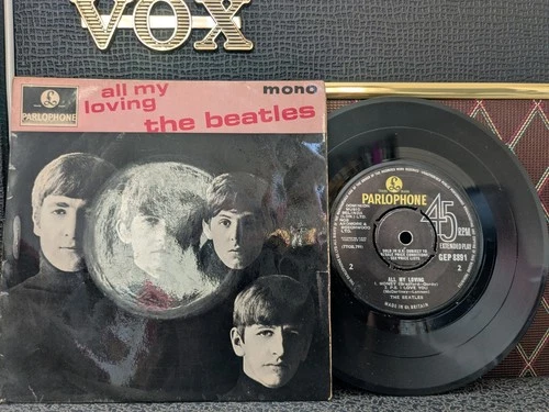 The Beatles All My Loving EP 7" SIngle 1963 FIRST PRESS 1N/1N Sold In UK...."
