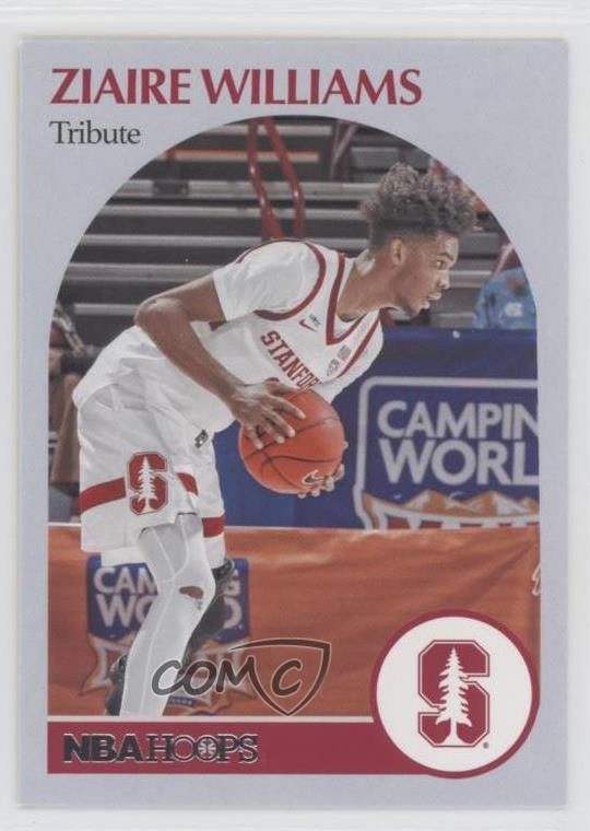 2021-22 Panini Chronicles Draft Picks Hoops Retro Ziaire Williams #66 0t0c
