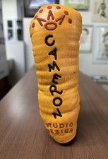 Ple check description Scotty Cameron Studio Design Yellow Blade Putter Headcover