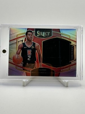Panini Select Shai Gilgeous-Alexander Throwback Prizm TM-SGA Clippers