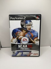 NCAA Football 08 PS2 Case Art only