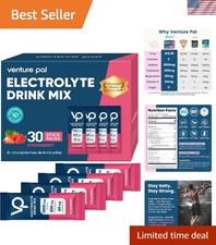 Electrolyte Drink Mix Packets - Zero Calorie, and Keto Friendly - 30 Count
