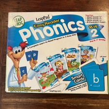 Leap Frog Easy Reader Phonics Kit 2 4 Books, 12 Smart Cards More NEW, SEALED