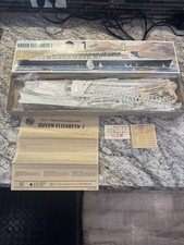 Vintage Airfix Queen Elizabeth 2 QE2 600th Scale Model Kit Sealed Bag