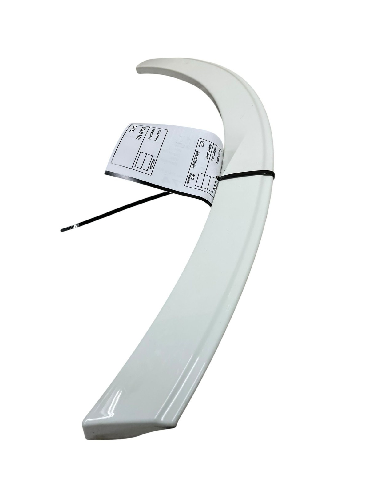 2015-2020 BENTLEY BENTAYGA OEM Rear Right Fender Flare Wheel Arch Molding White
