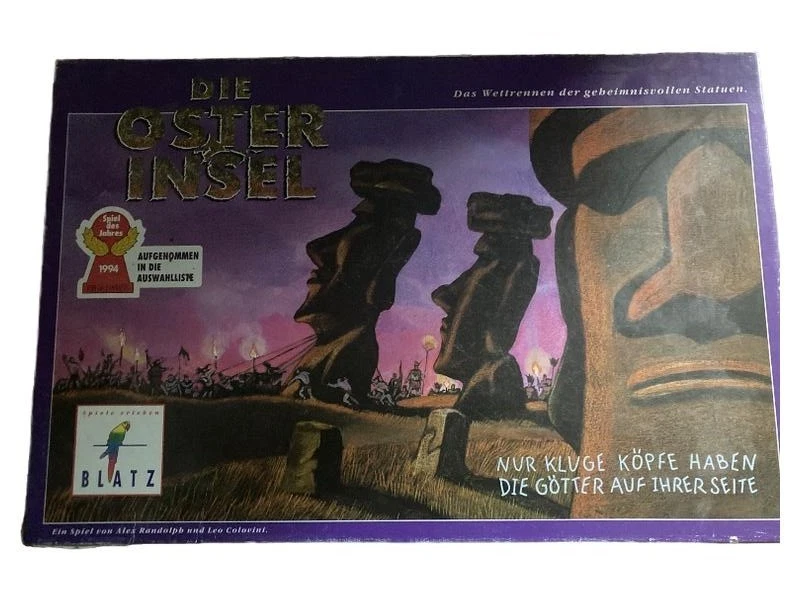 BLATZ Die Osterinsel Brettspiel Strategiespiel Historisch Alex Randolph