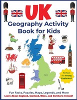 Dylanna Press | Uk Geography Activity Book For Kids | Taschenbuch | Englisch