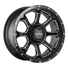Ultra 219 Nemesis 18x9 6x139.76x135 Et1 Gloss Blk Cnc Milled Qty Of 1