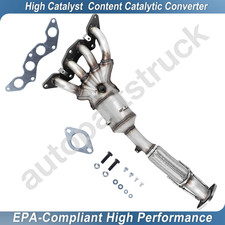 For 2012-2018 Ford Focus 2.0l L4 Exhaust Manifold Catalytic Converter W Gaskets