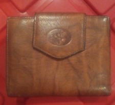 Vintage BUXTON Top Grain Cowhide Brown Double Cardex Bifold Wallet
