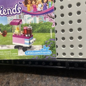 LEGO Friends Cupcake Stand Polybag INSTRUCTION MANUAL ONLY 30396