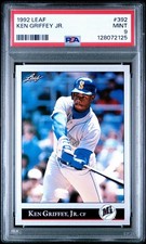 1992 Leaf Ken Griffey Jr #392 PSA 9 Mint