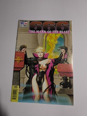 666: The Mark of the Beast #1   Fleetway / Quality   1990 Horror / Sci-Fi Comic