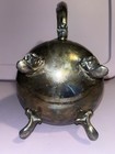 Victorian Style Silverplate Pitcher Ornate Handle & Feet — photo 7