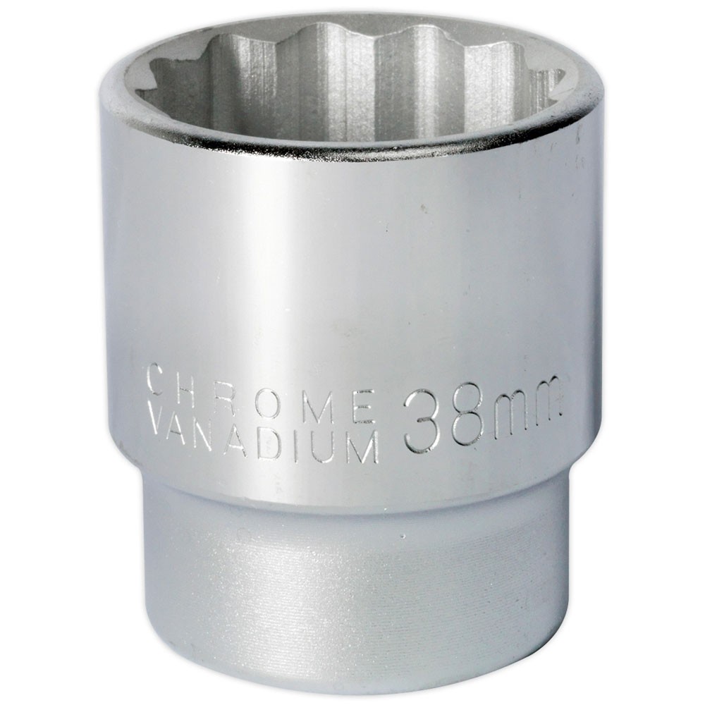 Sealey Walldrive Socket 38mm 3/4""sq Drive