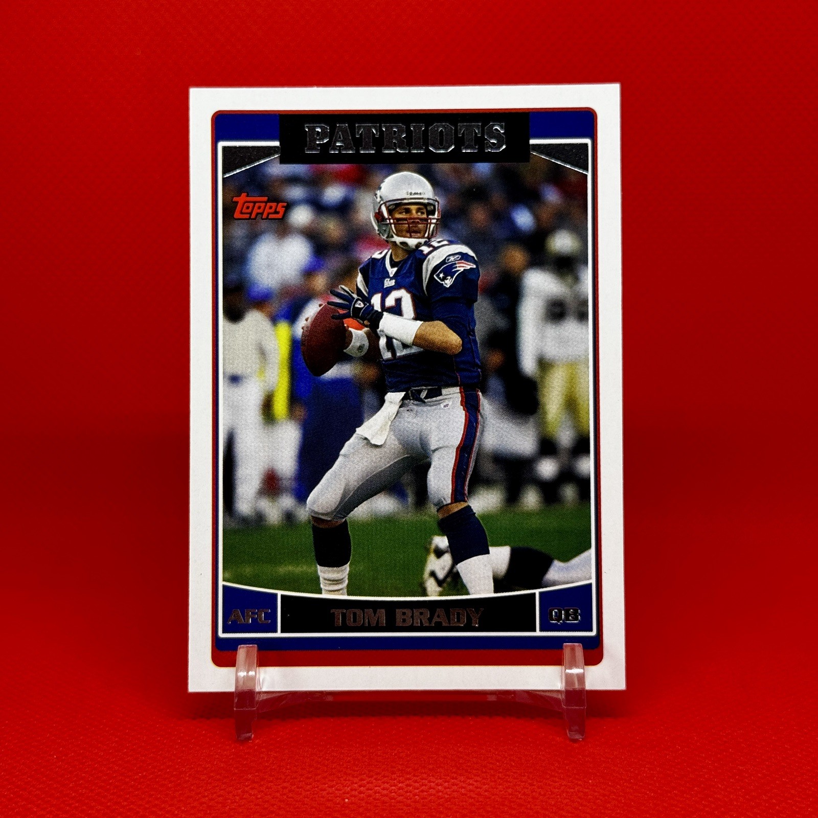 2006 Topps Chrome - Tom Brady #106
