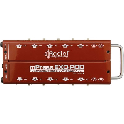Radial Engineering ExoPod 10 Channel Press Box & Expander