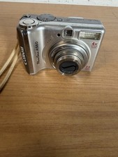 Canon PowerShot A560 7.1 MP Digital Camera Silver - Not Working Lens Error