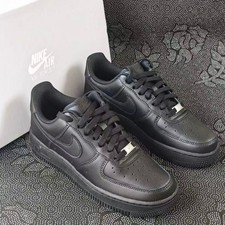 US Size Black Nike Air Force 1 07 Low Top Men's Sneakers Shoes