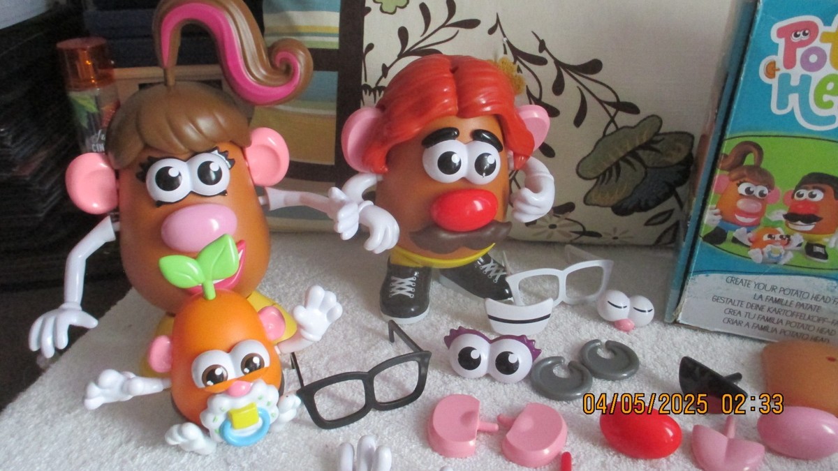 Potato Head 45 Piece Set Potato Head Family Complete | eBay