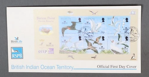 MayfairStamps British Indian Ocean Territory FDC 2006 Bird Life Souvenir Sheet F