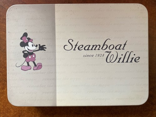 Unused Steamboat Willie Mickey Mouse Quartz Wrist Watch with Tin Box - Picture 8 of 9