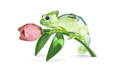 Swarovski Idyllia Chameleon and Tulip MIB #5719811 | eBay