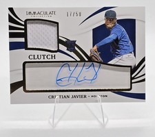 2021 Panini Immaculate Collection - Clearly Clutch Rookie Materials Cristian...