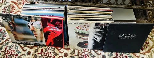 Lot Of (53) Classic Vinyl Lp’s Rolling Stones, The Who, Fleetwood Mac, Wings++