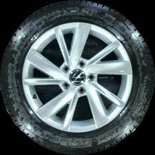 205/55 R16 91H Winterreifen VW Golf 8 VIII 16 Zoll Aluminium Komplettsatz 8mm
