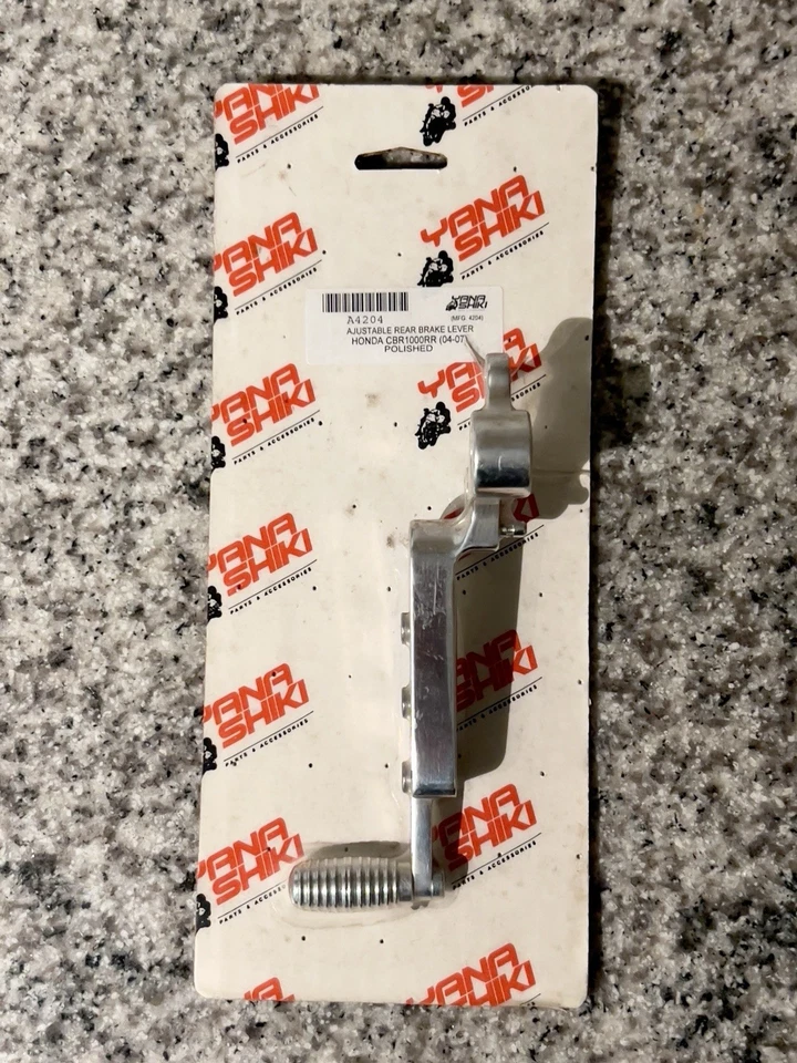 Palanca de freno trasero ajustable Honda CBR 1000RR (04-07) pulido Foto 4 de 4