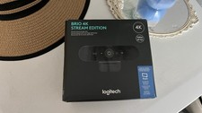 Logitech Brio 4K Stream Edition Webcam, Black 1080p/60 fsp