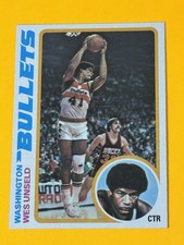 1978-79 Topps Wes Unseld #7 Washington Bullets 