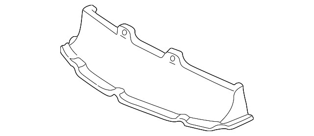 Deflector de soporte del radiador para Sunfire 1995-1999 (N/P 22581001)