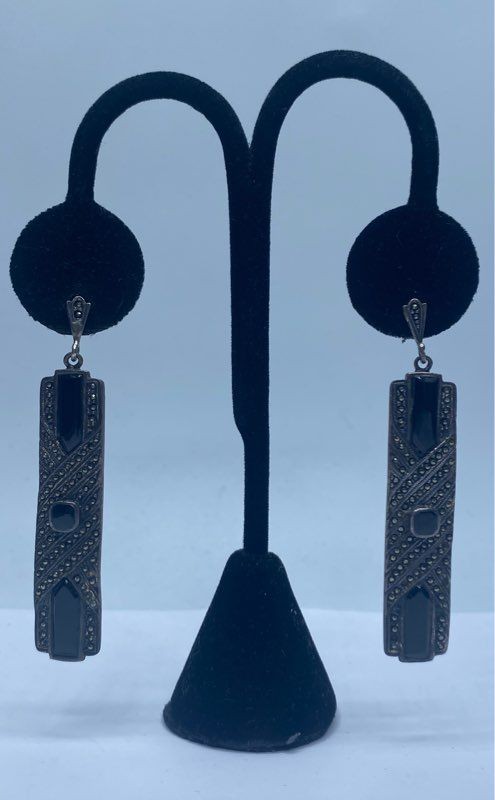 Sterling Silver Assorted Ring/Earring Jewelry Bun… - image 2