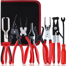 8pcs Fuel Line Disconnect Plier Hose Clamp Pliers Electrical Disconnect Pliers