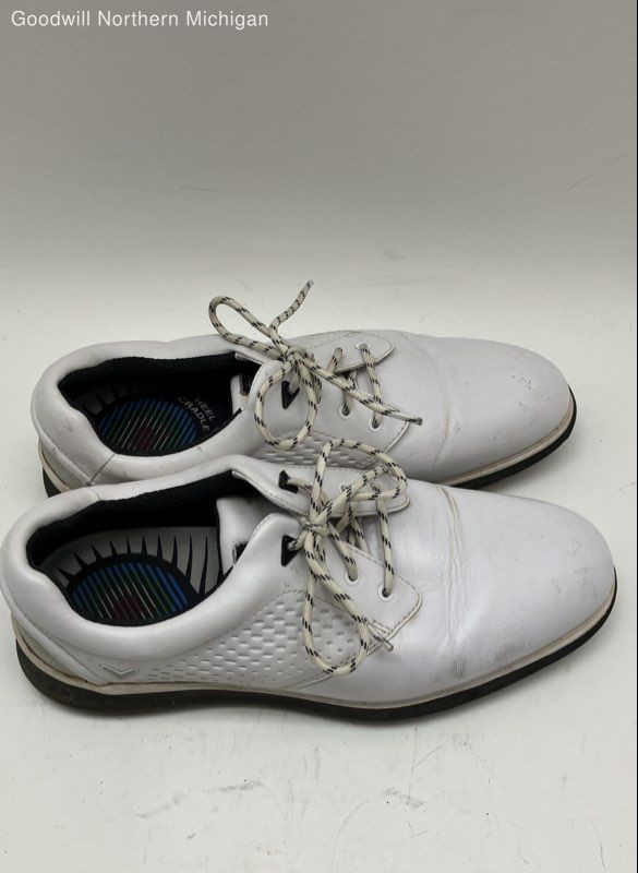 Callaway White Solid Athletic Golf Shoes Men 9 - image 3