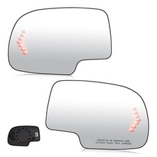 Driver Left and Passenger Right Heated Side Mirror 1 Pair Left Right 