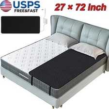 Therapy EMF Grounding Mats Conductive Carbon Leatherette Pad for Better Sleep
