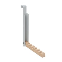 5 X Klapphaken, TüRgarderobe, Kleiderhaken TüR, Jackenhalter, TüRaufhäNger Grau