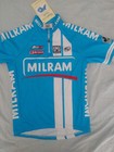 New Santini Italy Milram Team Jersey SMS Mens Small 42 Pockets Cycling