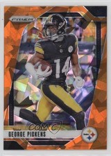 2024 Panini Prizm Orange Ice Prizm George Pickens #243 13kb