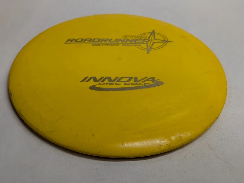 Innova Star Roadrunner Disc Golf Fairway Driver 171g Yellow Old Run Penned PFN - Image 2 of 4