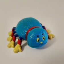 CBeebies Woolly and Tig 2008 Small Plastic Spider Toy Figure Rare