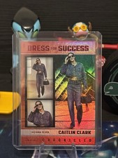 2025 Panini - Caitlin Clark Chronicled #65 Dress for Success Red Holo Foil NM